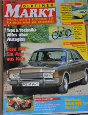 Oldtimer Markt 01/93, Ford P7, Matra Bagheera, Opel Kadett B Tuning, Zündapp Z22