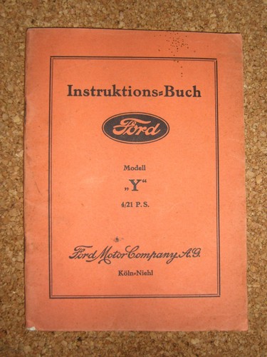 Ford modell 21 ps - modell,