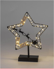 Formano Fensterdeko LED & Timer beleuchteter Stern weihnachtliches Motiv 2. Wahl