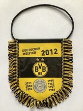 ⚫️BORUSSIA DORTMUND? Wimpel - DEUTSCHER MEISTER 2012 - Fußball⚽️Bundesliga