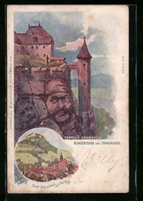 Lithographie Schwenke Ser. 1