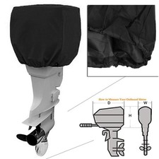 Boot Motorabdeckung für Shaut-Außenborder oder 10 PS/40 PS/100 PS/200 PS Schwarz