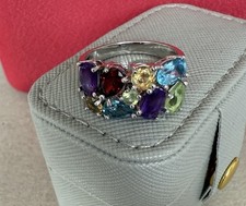 Multicolor Ring 925 Silber