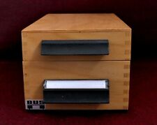 Holz- Karteikasten BUS / DIN A 7 / L x B x H: 26 x 14,5 x 12 cm