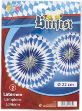 2 Oktoberfest Laternen