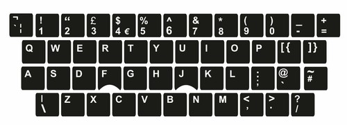 Tastaturaufkleber englisch - tastaturaufkleber,
