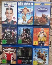3 Dvd und 6 Blue Ray
