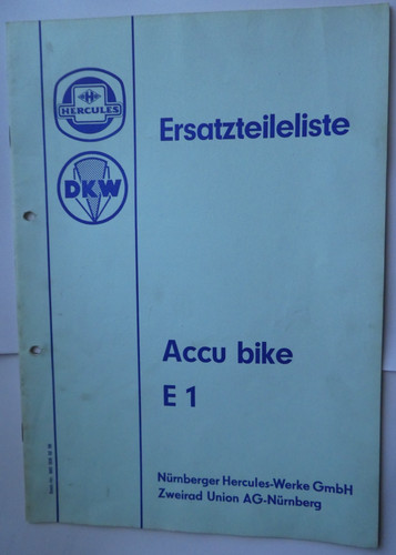 Original hercules accu - original, bike