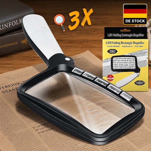 Lupe led leselupe mit licht - leselupe,