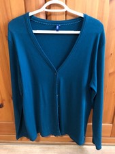 Cecil XXL Shirtjacke petrol Neu ohne Etikett