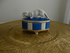 Deckeldose Panther ,Art Deco