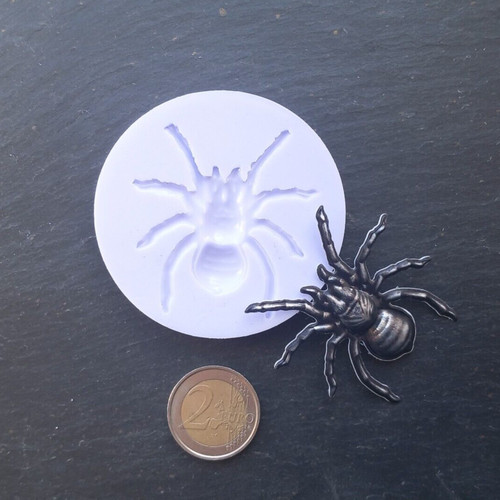 Silikonform mould spinne - 3d,