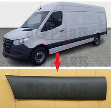 Neu Original Mercedes Sprinter W907 W910 Linke Tür Zierleiste Schutzleiste