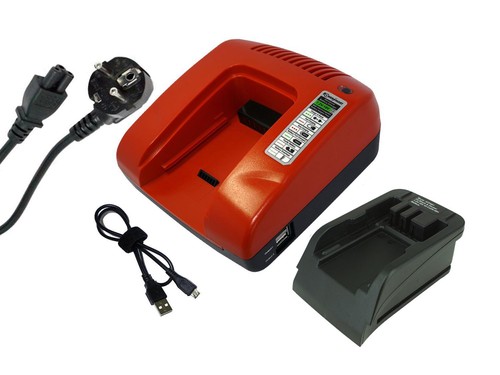 18v ladegerät für - für, black