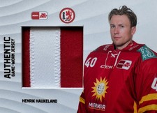 DEL 23/24 Jersey Card JC05, Henrik Haukeland (Düsseldorf), #46/60