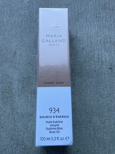 Body oil maria galland - body, 934