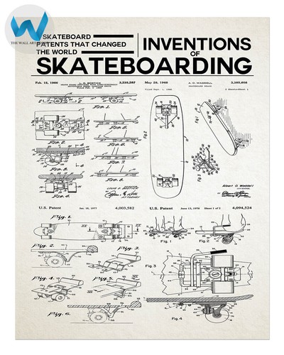 Skateboard erfindungen patent - skateboard,