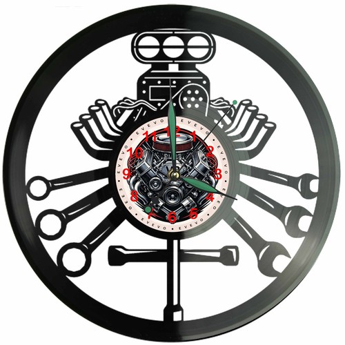 Autowerkstatt wanduhr - autowerkstatt,