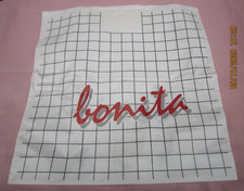 Tragetasche Einkaufs-Plastiktüte "BONITA Mode" - 45cm x 45cm - RAR Sammler