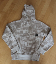 **Jungen Kapuzenpullover von Hydro in beige-braun in Größe 140**