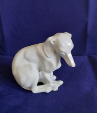 Meissen Porzellan Figur Hund