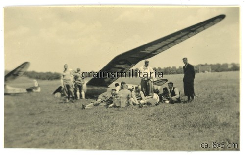 Orig foto segelflieger mit - orig.,
