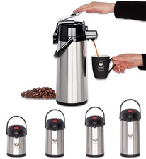 Thermoskanne Isolierkanne Premium Pumpkanne Thermo Kanne Kaffeekanne Beeketal