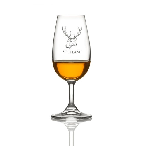 Highland stag tasting glas - glas,