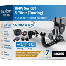 Anhängerkupplung für bmw 5er - anhÄngerkupplung,
