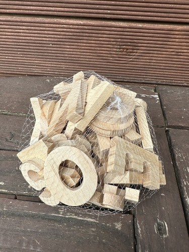 Buchstaben holz einschulung - /,