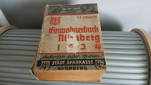 Einwohnerbuch nürnberg 1934 - nürnberg,
