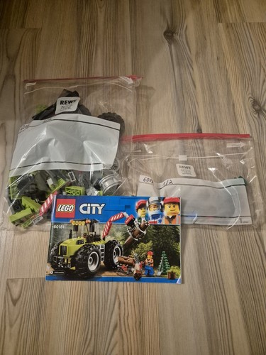 Lego city 60181 - lego, forsttraktor