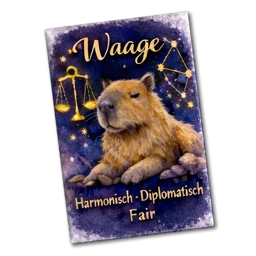 Waage sternzeichen cabybara - waage,