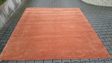 NEPALTEPPICH TIBETTEPPICH TERRACOTTA 300x200 cm Neuwertig handgeknüpft NP 2000€!