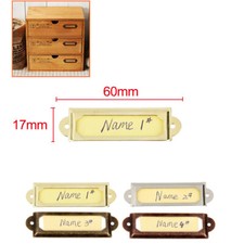 50x Etikettenrahmen Halter