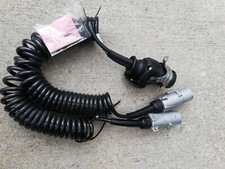 Elektrowendel 15P/24V Stecker und 2x 7P/24V STECKERN Spiralkabel Kabeladapter.