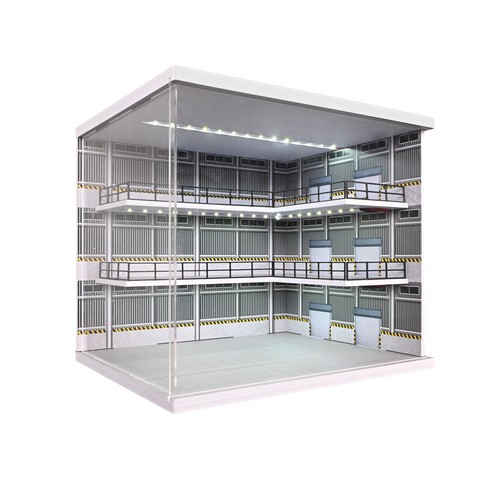 Diorama 3 tier garage - de, 1:64