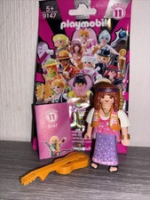 Playmobil 9147 Figur Serie 11 Girls  Hippie Flower Power Gitarre Sammelfigur