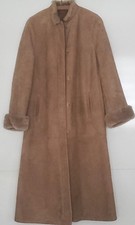 LAMMFELLMANTEL; Vintage Gr.38