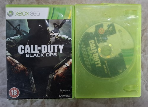 Xbox 360 call duty black - call, of