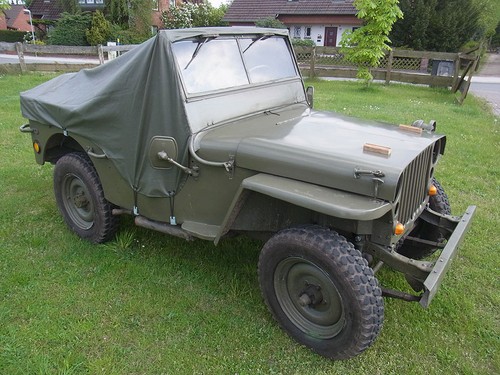 Rain cover willys - jeep, mb