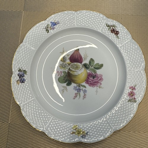 Meissen porzellan teller - porzellan, bunt