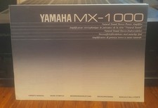 Yamaha 1000 natural sound - yamaha, mx-1000