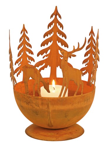 Rost schale hirsch - hirsch, im