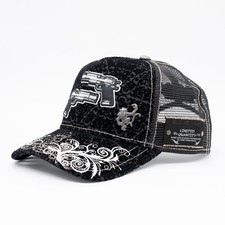 Red monkey designer trucker - red,