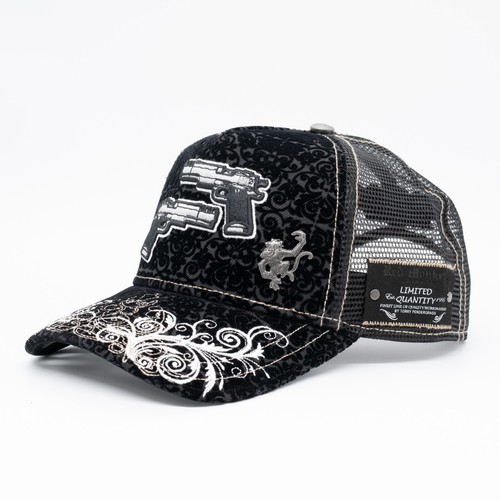 Red monkey designer trucker - designer,