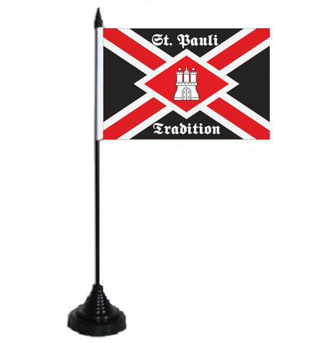 Tischflagge pauli - tischflagge,