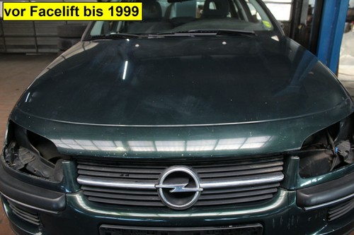 Motorhaube opel omega caravan - motorhaube,