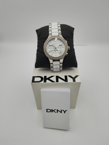 Dkny damenuhr weiß keramik - weiß, &