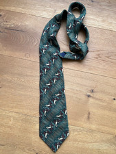 Krawatte grün 80er retro